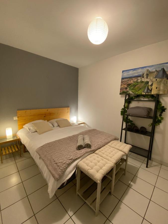 Au Pied De La Cite, T3 Au Calme Apartamento Carcassonne Exterior foto